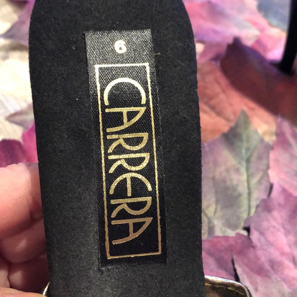 VINTAGE BLACK SUEDE SANDALS - Picture 6 of 16